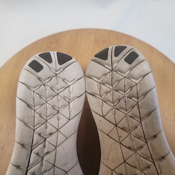 Nike Free RN Flyknit 2017 Running Sneakers Shoes Women 6.5 Purple Orange - Picture 12 of 14